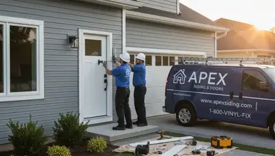 Vinyl siding and door repair specialists in Philadelphia, PA providing professional exterior service
