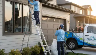 Philadelphia, PA gutter cleaning service by Next Level Exteriors protecting homes from water damage