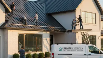 Metal roofing installation by Next Level Exteriors in Philadelphia, PA for durable home protection