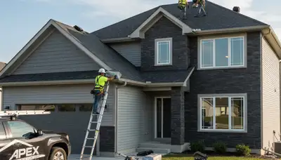 Professional roof installation by Next Level Exteriors in Philadelphia, PA
