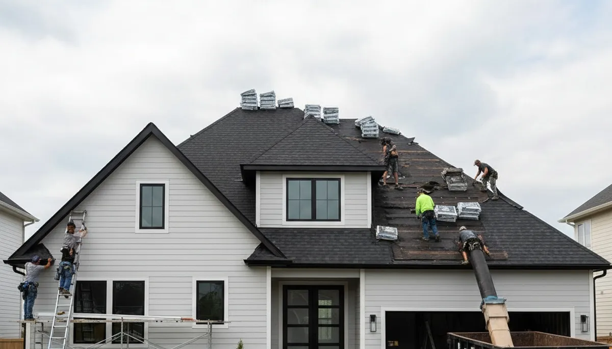 Roof replacement and vinyl siding installation in Philadelphia, PA by Next Level Exteriors