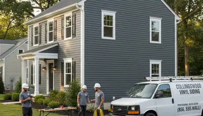 Professional vinyl siding installation on home exterior in Philadelphia, PA