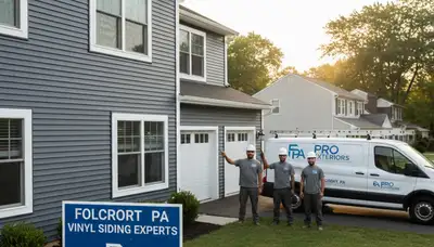 Professional vinyl siding installation on home exterior in Philadelphia, PA