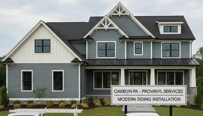 Professional vinyl siding installation on home exterior in Philadelphia, PA