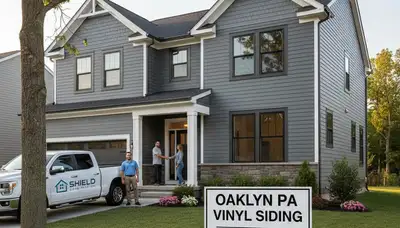 Professional vinyl siding installation on homes in Philadelphia, PA