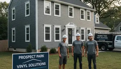 Vinyl siding installation on home exterior in Philadelphia PA by local siding contractors