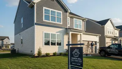 Vinyl siding installation on residential home exterior in Philadelphia, PA