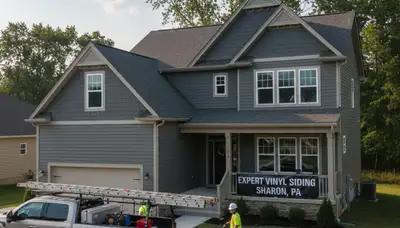 Professional vinyl siding installation on home exterior in Philadelphia, PA