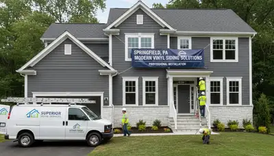 Professional vinyl siding installation in Philadelphia PA home exterior by philadelphiapasiding.com